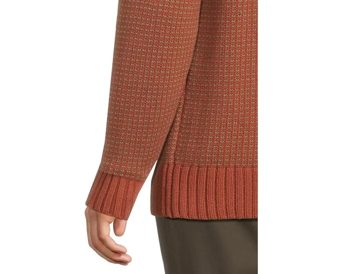 Свитер Signature из органического хлопка с воротником-стойкой и узором Fair Isle от L.L.Bean