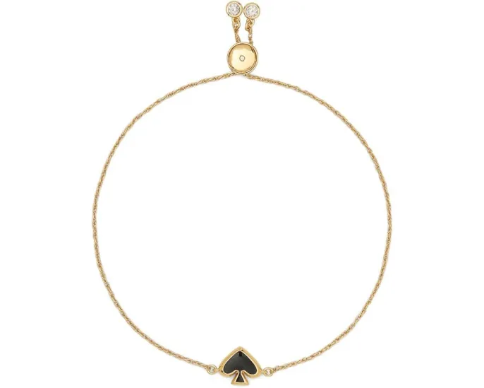 Браслет Everyday Spade Enamel Slider с регулируемой застёжкой от Kate Spade New York