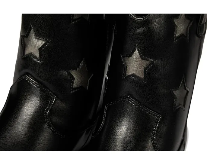 Ботильоны Underwood с острым носом и звездами на каблуке кубин