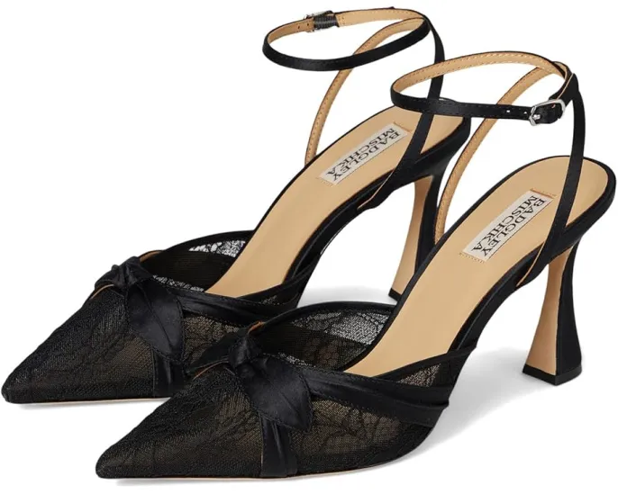 Туфли-лодочки Badgley Mischka Josie на шпильке с кружевом