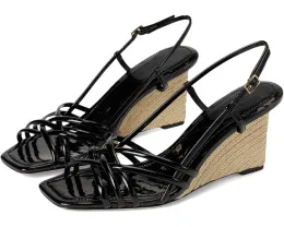 Босоножки Tory Burch Multi Strap Wedge Sandals 75mm на платформе с ремешками