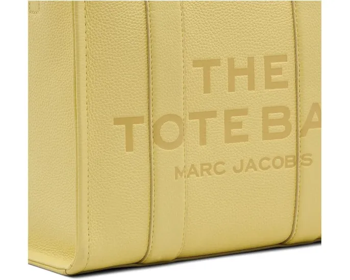 Кожаная сумка тоут среднего размера Marc Jacobs с двумя ручками