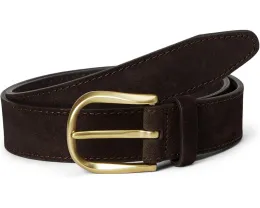 Ремень Center Street Casual из замши с металлической пряжкой Allen Edmonds