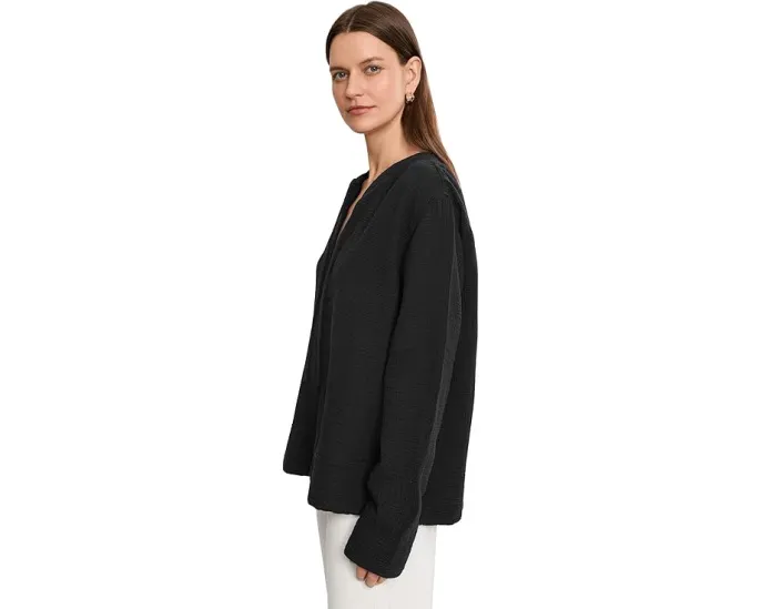 Faherty топ Dune Cotton Gauze Harbor из хлопка