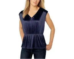 Liverpool Los Angeles топ с коротким рукавом V-образным вырезом и пеплумом