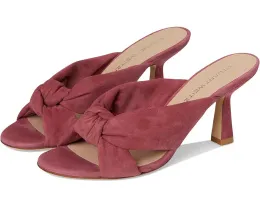 Босоножки Soplaya Slide 75 Stuart Weitzman на шпильке с узлом