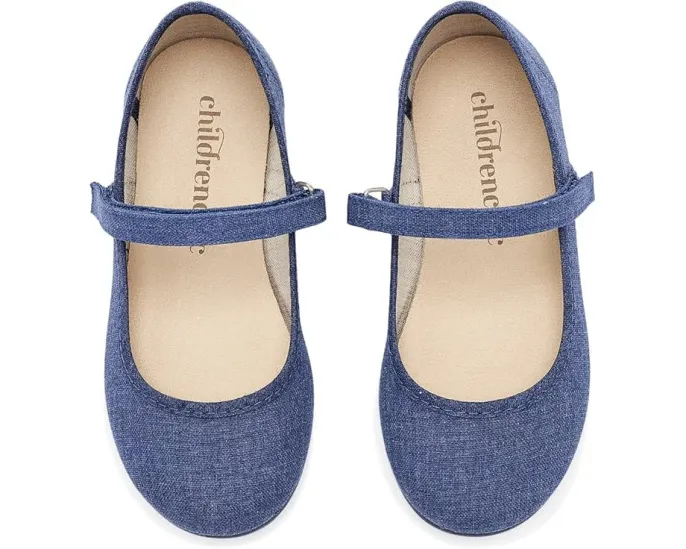 Туфли Childrenchic Alma Mary Jane для малышей и детей из джинсовой ткани