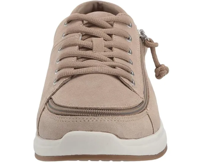 Кроссовки BILLY Footwear Comfort Suede Lo на молнии с верхом из замши