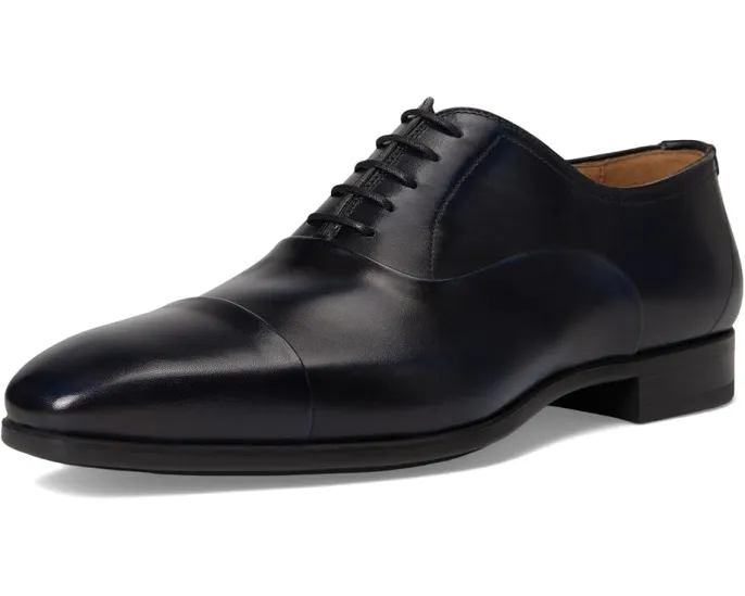 Оксфорды Magnanni 22845-00 с квадратным носком и резиновой подошвой