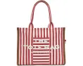 Большая сумка-тоут Marc Jacobs из полосатого холста