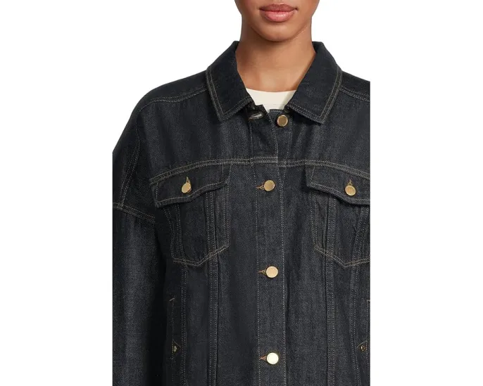 Джинсовая куртка Liverpool Los Angeles с заниженной линией плеча