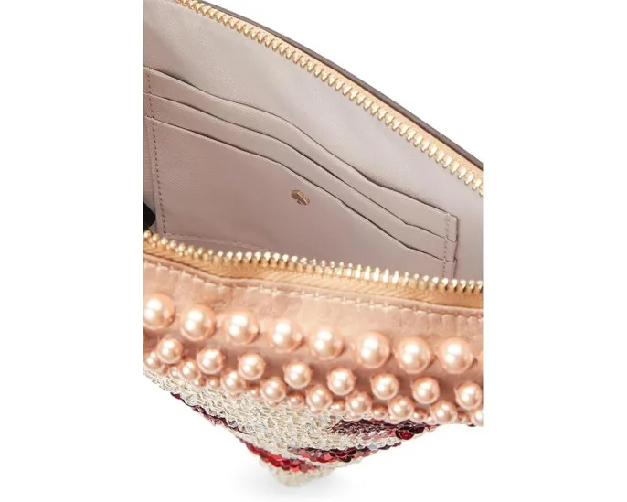 Сумка-кроссбоди Kate Spade New York в виде пиццы с кристаллами