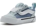 Кроссовки Vans Kids Authentic Elastic V с застежкой на липучке для малышей