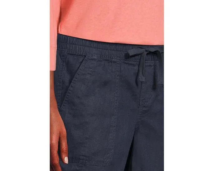 Льняные шорты L.L.Bean Premium Linen длиной 6 дюймов с поясом на шнурке