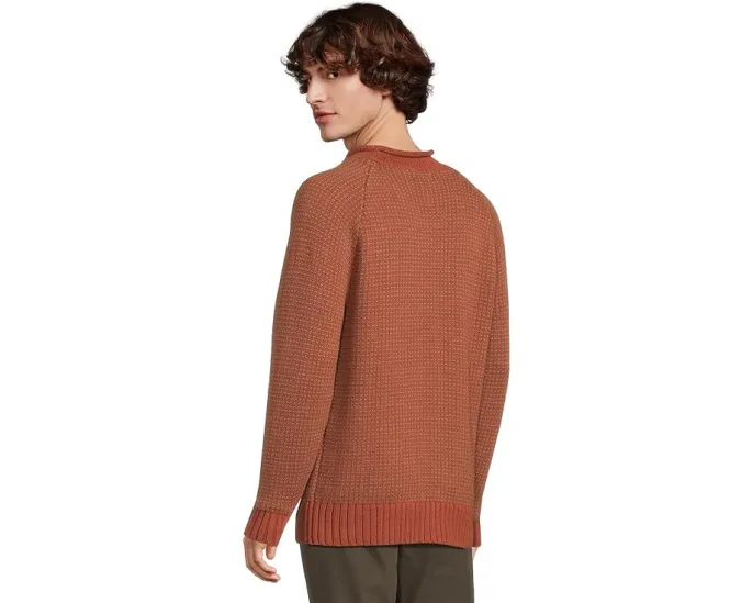 Свитер Signature из органического хлопка с воротником-стойкой и узором Fair Isle от L.L.Bean