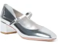 Туфли Lyra Mary Jane от Loeffler Randall серебристого цвета