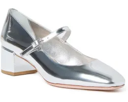 Туфли Lyra Mary Jane от Loeffler Randall серебристого цвета