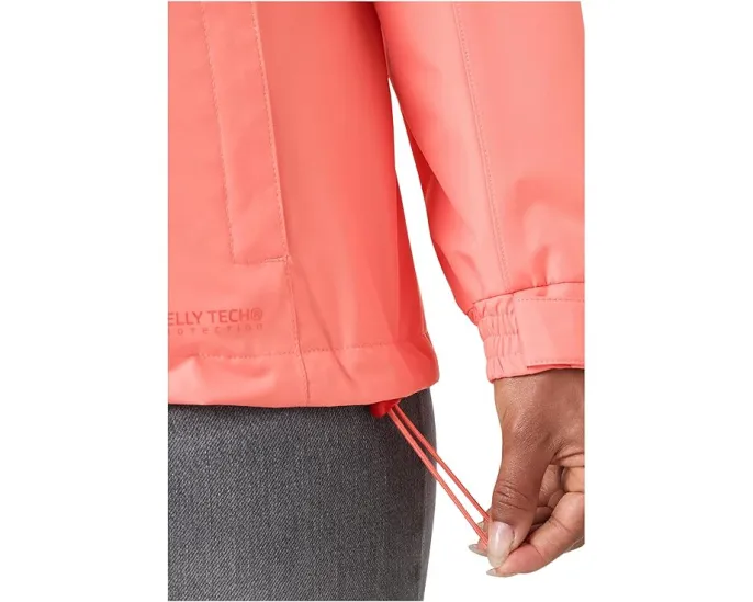 Дождевик Helly Hansen с водоотталкивающей пропиткой DWR и скрытой планкой