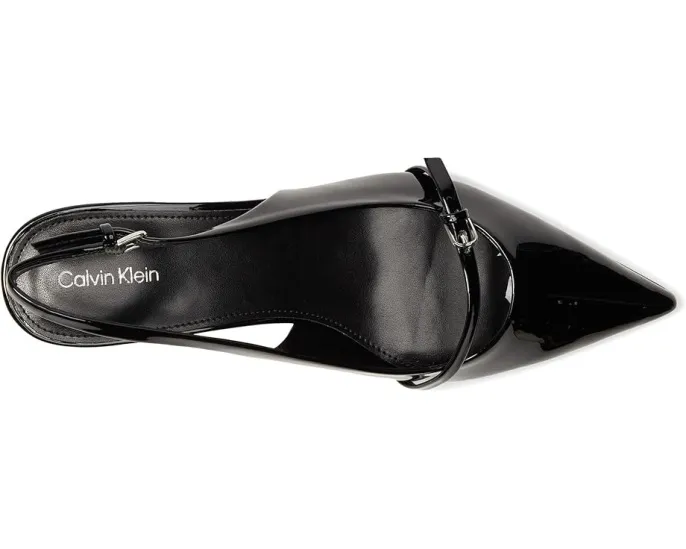Туфли-лодочки Calvin Klein Simira с ремешком на щиколотке и каблуком kitten heel
