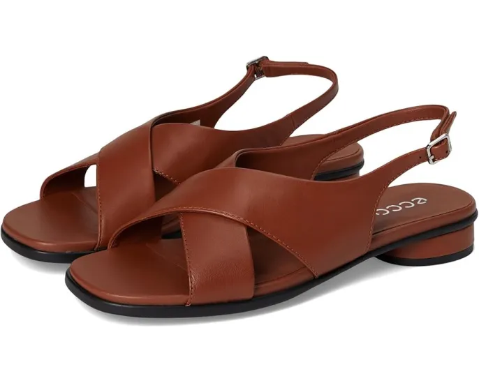 Сандалии ECCO Sculpted Alba 25 на шлейке с каблуком и кожаной стелькой