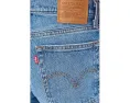 Джинсы Levi's Premium Wedgie Straight свободного кроя с прямыми штанинами