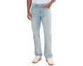 Джинсы Paige Normandie Transcend Vintage Straight Leg в светло-серо-голубом оттенке