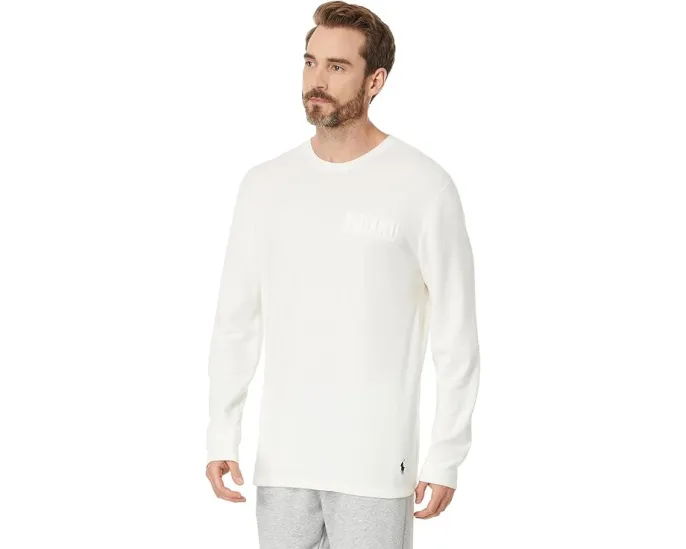 Термофутболка Polo Ralph Lauren Embossed с длинным рукавом