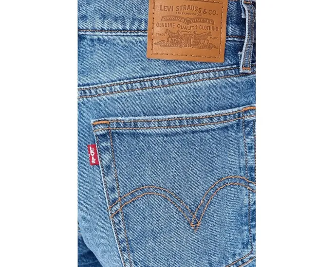 Джинсы Levi's Premium Wedgie Straight свободного кроя с прямыми штанинами