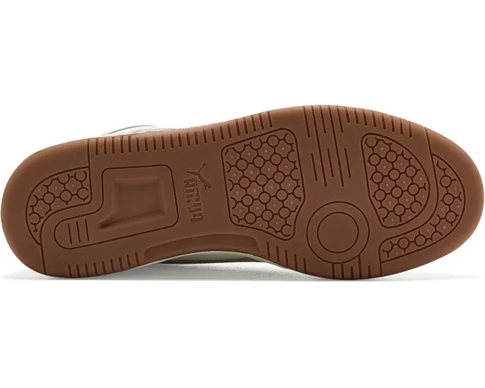 Высокие кроссовки Puma Rebound Layup Express Yourself в белом, розовом и золотистом цветах