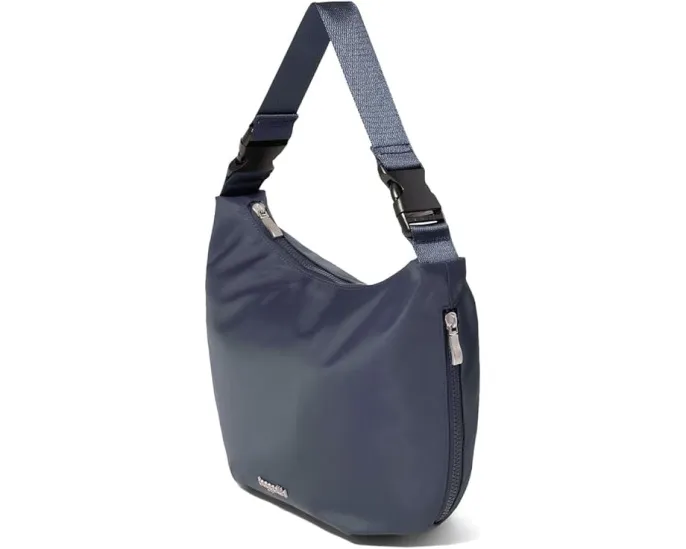 Сумка хобо Baggallini Crescent Convertible с ремнем кроссбоди и ключницей