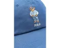 Кепка Polo Bear Twill Ball Cap с вышитым медведем и изогнутым козырьком