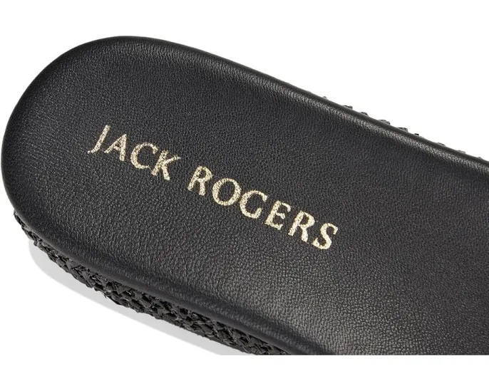 Сандалии Jack Rogers Bay Flatform на платформе с верхом из кожи и подошвой из резины