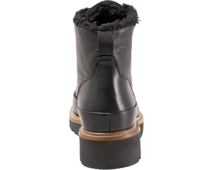 Ботинки SoftWalk Whitney с искусственным мехом и шнуровкой