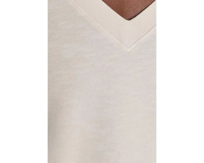 Свитшот Eileen Fisher Garment Dyed Terry V-Neck с v-образным вырезом