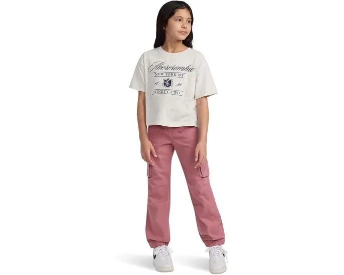 Брюки Abercrombie & Fitch Elevated Cargo Jogger с карманами и регулируемым поясом