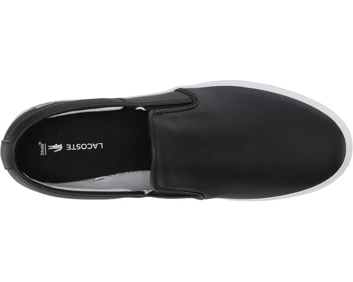 Кроссовки Tatalya из кожи с вышитым крокодилом Lacoste