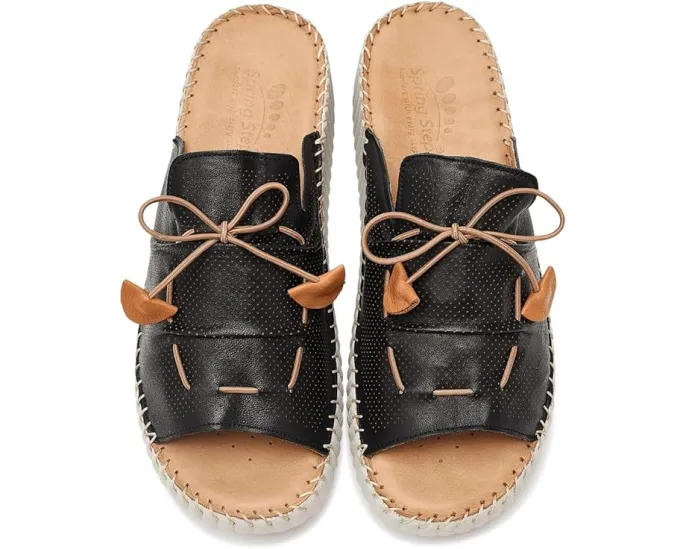 Сандалии Spring Step Nevelle на клине с эластичными шнурками