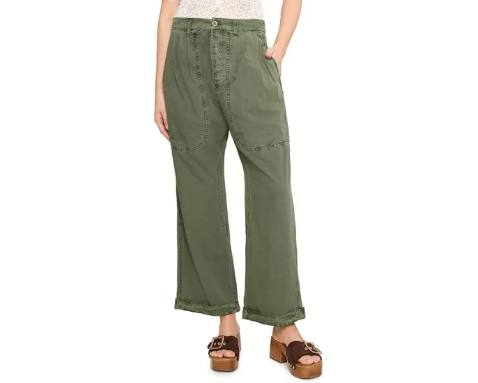 Брюки Clover Dropped Free People Свободный крой с заниженной талией