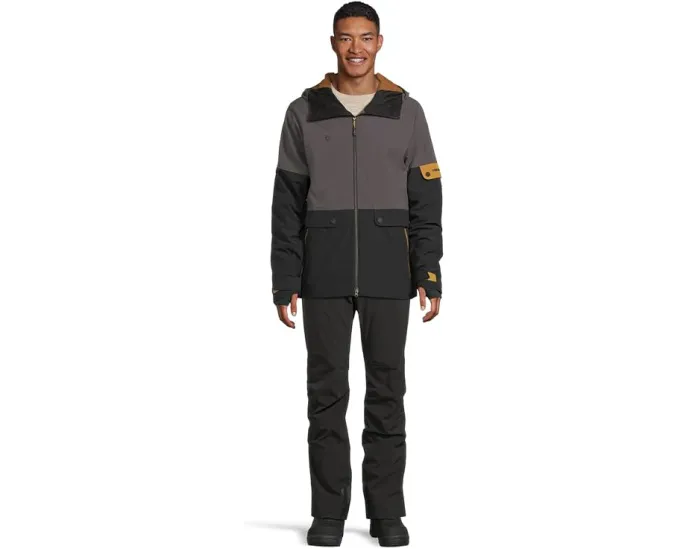 Куртка Obermeyer Big & Tall A.M.F. с рейтингом водонепроницаемости 20k/20k и вентиляцией CZV