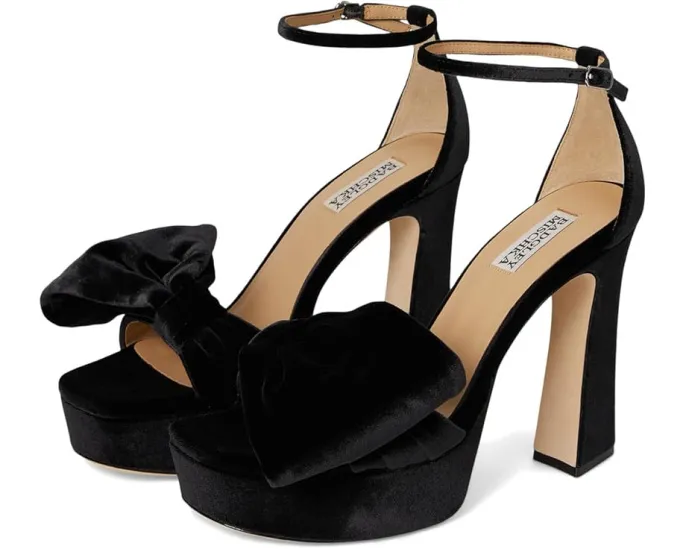 Босоножки Badgley Mischka Alora на платформе с бантом и квадратным каблуком