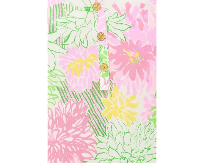 Топ Lilly Pulitzer с коротким рукавом Elsa из шелка