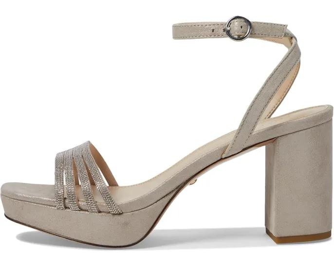 Туфли Pelle Moda Aliana с цепочками на подъеме и высоким каблуком