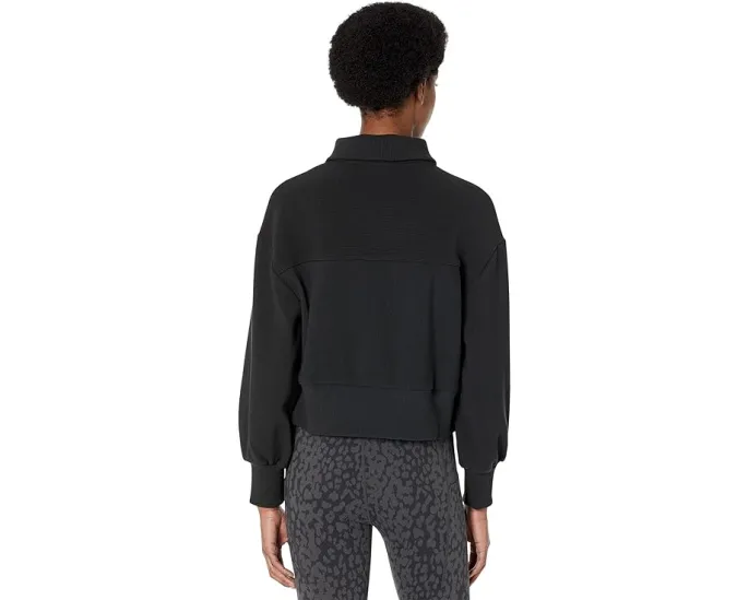 Varley Свитшот Ramona 1/2 Zip оверсайз с технологией отвода влаги