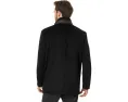 Шерстяное пальто Johnston & Murphy Upton Car Coat с отстегивающимся нагрудником