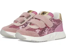 Детские кроссовки Naturino Jesko 2 VL с блестками и двумя застежками на липучке