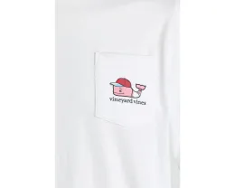 Детская футболка Vineyard Vines Kids с китом и короткими рукавами
