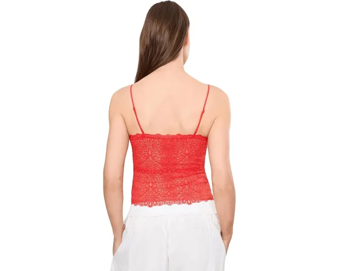 Камзол Love And Lace Cami с квадратным вырезом и кружевом Free People