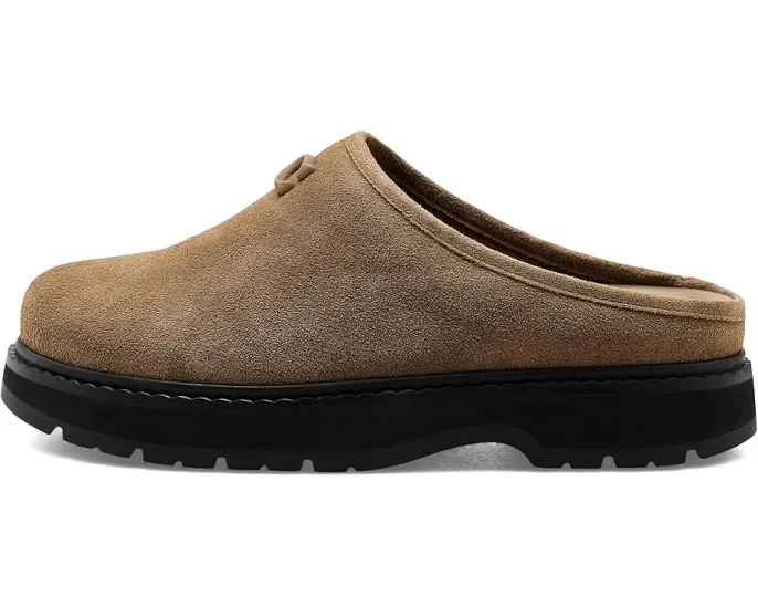 Клоги COACH из замши на платформе с ПВХ подошвой