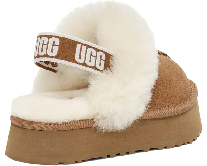 Детские тапочки UGG Kids Funkette с эластичной полосой