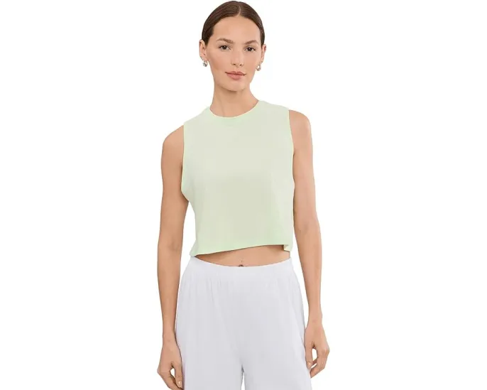 Beyond Yoga Топ Featherweight Minimal Cropped с рубчатой отделкой